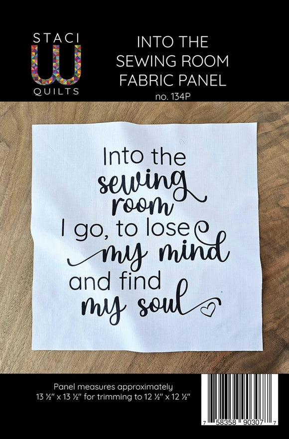 Fabric - Into the Sewing Room Mini Panel - SWQ134P