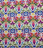 Fabric In The Beginning Gypsy Fussy Cut White 264SEW-1 - Sewposium Exclusive!