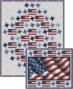 Pattern Pine Tree Country Quilts - Star Spangled PT2818 DIGITAL DOWNLOAD