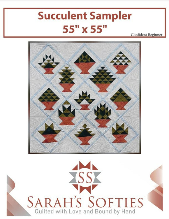 succulent sampler Pattern Sarah's Softies