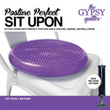 Notions Gypsy Quilter Sit Upon with Pump - TGQ206