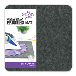 Notions The Gypsy Quilter Felted Wool Pressing Mat 8.5 Square - TGQWM85