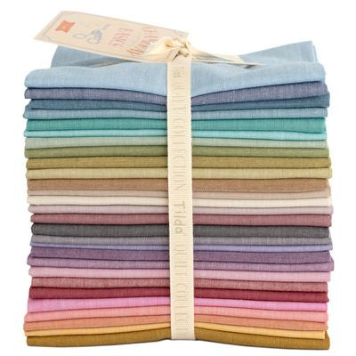 Tilda Fat Quarter Bundle Chambray 28pcs TIL300194