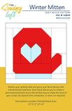Pattern - The Sewing Loft Winter Mitten Quilt Block - TSL2401