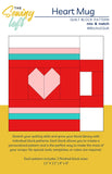 Pattern - The Sewing Loft Heart Mug Quilt Block - TSL2403