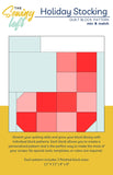 Pattern - The Sewing Loft Patchwork Stocking Quilt Block - TSL2441