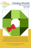 Pattern - The Sewing Loft Holiday Wreath Quilt Block - TSL2443