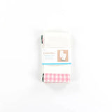 Notions Kimberbell Gingham Trim Tea Towels Pink & Green KDKB277