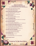 Little Shop Market Academy - The Online Quilting Teacher - 46 Page PDF Workbook