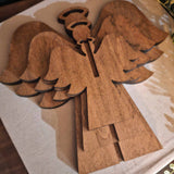 Gifts 3D Christmas/Holiday Angel 6 inches Medium