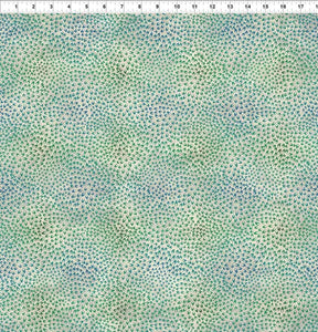 Fabric In The Beginning Vivid Petals Teal 9VIV-5