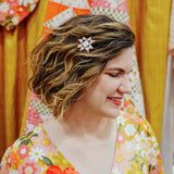 Gifts - Sara Hearts - Quilt Star Hair Clip HC001