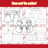 Printable Christmas Cards - INSTANT DOWNLOAD