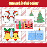 Printable Christmas Cards - INSTANT DOWNLOAD