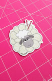 Gifts Yarn Ball Sheep Sticker