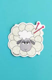 Gifts Yarn Ball Sheep Sticker