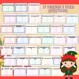 Printable Christmas Friendly Feud - HUGE 75 page pack - INSTANT DOWNLOAD