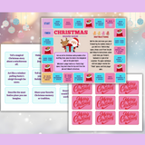 Printable Christmas Board Game Bundle - INSTANT DOWNLOAD