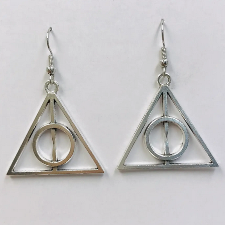 Gifts Harry Potter Deathly Hallow Earrings