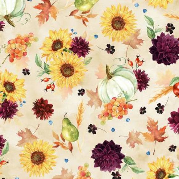 Fabric Hoffman Celebrate the Seasons 2 November U5130H-596