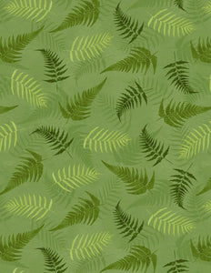 Fabric Wilmington Daydream Garden Green Fern 50015-777