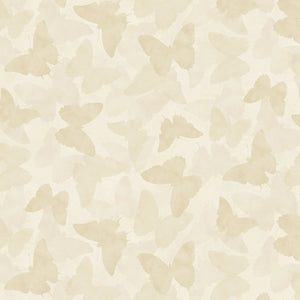 Fabric Wilmington Daydream Garden Cream Butterflies 50016-221