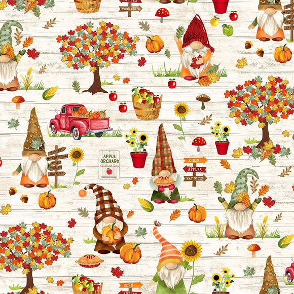 Kit BBM 2025 Autumn Gnomies - Border & Binding Finishing Kit