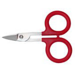 Notions Perfect Scissors Karen Kay Buckley Red Curved
