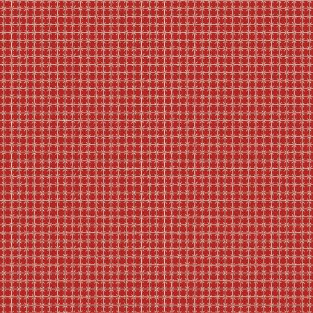Fabric Maywood Summertime Red Cross Stitch 10160M-RE
