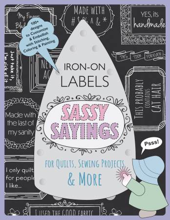 Notions Sassy Sayings Iron-on Labels