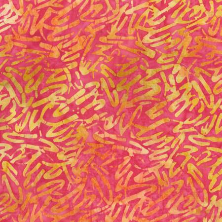 Fabric Anthology Batik Taffy Scribbles 421Q-2
