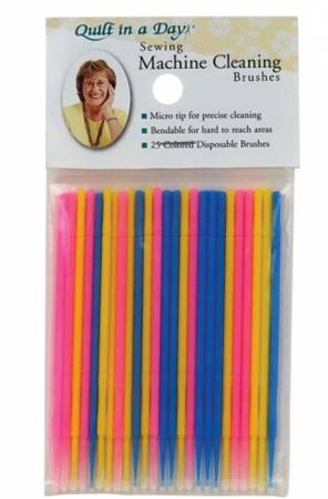 Notions Sewing Machine Cleaning Brushes 25ct
