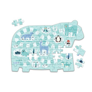 Gifts Polar Bear Puzzle/Game