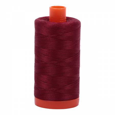Thread Aurifil Cotton 50wt 1422yds Dark Carmine Red 2460
