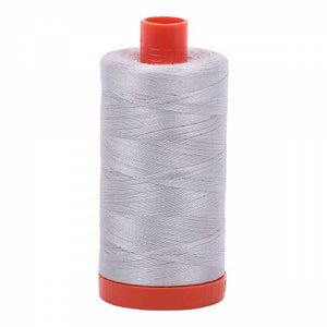 Thread Aurifil Cotton 50wt 1422yds Aluminium #2615