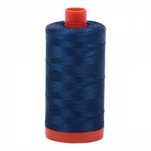 Thread Aurifil Cotton 50wt 1422yds Medium Delft Blue 2783