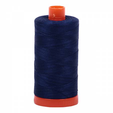 Thread Aurifil Cotton 50wt 1422yds Dark Navy 2784
