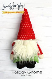 Pattern Holiday Gnome Softie