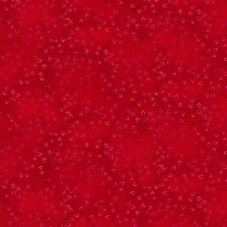 Fabric Henry Glass True Red Vines 7755-82