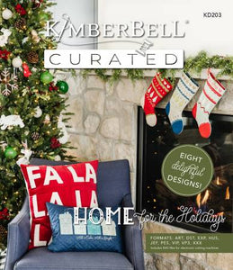 Pattern Kimberbell Curated Home for the Holidays Machine Emb