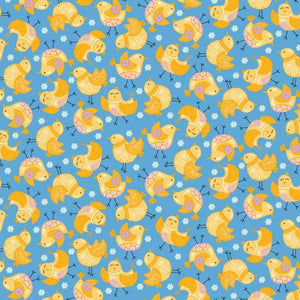 Fabric Studio E Happy Spring Chicks 6017S-74