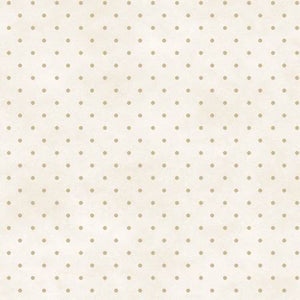 Fabric Maywood Beautiful Basics Ivory Tan Dot 609M-ET