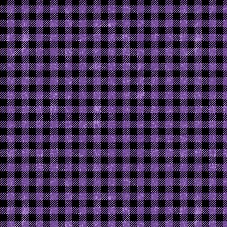 Fabric Wilmington Gnome-ster Mash Purple Buffalo Check 82655-669