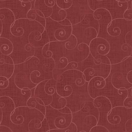 Fabric Henry Glass Whimsy Swirl Rose 8945-22