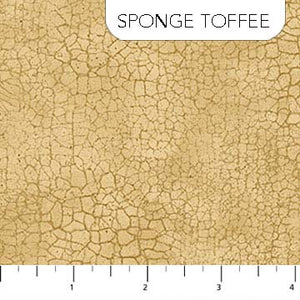 Fabric Northcott Crackle 9045-32 Sponge Toffee
