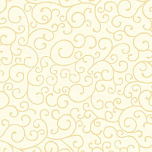 Fabric P&B Apple Cider 16 "White" Scroll APPL170-W