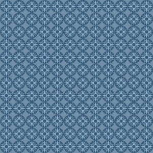 Fabric Riley Blake Winter Barn Quilts Compass Blue C12082R-BLUE