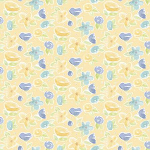 Fabric Riley Blake May Flowers Yellow C12409R-YELLOW