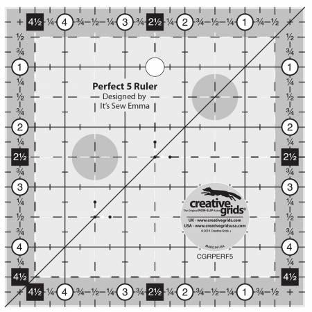 Notions Creative Grids Perfect 5 Ruler