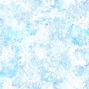 Fabric Maywood Paper Flurries White Blizzard D10191M-W